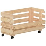 Kolica za povrće 37 x 30 x 80 cm od masivne borovine | Eponuda.com
