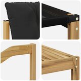  Set vanjskih sofa 5 kom. Bijela i crna | shoptok.hr