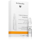 Dr. Hauschka Facial Care intenzivna umirujuća njega za osjetljivu kožu lica 7x2 ml Cijene