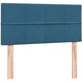 Box spring postelja z vzmetnico temno modra 80x220 cm žamet, (21792196) | Shoptok.si