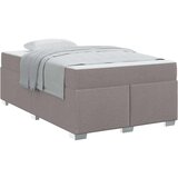  Konstrukcija postelje z vzmetnico Taupe 120 x 200 cm blago, (5000127593) | Shoptok.si