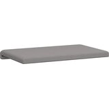  Jastučić za klupu Teksturirani baršun Tamnosiva Dubina 35 cm - Tamnosiva 60 x 38 x 6 5 cm | shoptok.hr