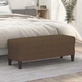  Klupa smeđa 100x30x30 cm od tkanine Cijene