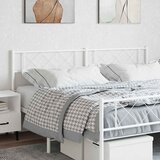 Metalno zamjensko uzglavlje bijelo 200 cm | shoptok.hr