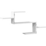 Zidna polica bijela 104x15x49 cm od konstruiranog drva | shoptok.hr