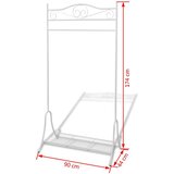vidaXL Stalak za odjeću bijeli metalni | shoptok.hr