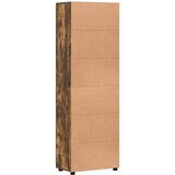  Highboard s policom FLORIN Dimljeni hrast 60 x 35 x 182 cm | shoptok.hr