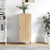 vidaXL Komoda boja hrasta sonome 34 5x34x90 cm od konstruiranog drva | shoptok.hr
