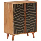 vidaXL Komoda 60x35x74 cm od masivnog bagremovog drva u