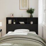  Glava kreveta s ormarićem Zidne Crni hrast 140 x 19 x 103,5 cm | shoptok.hr