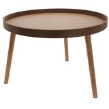  Set od 2 konferencijska stočića VERDE, prečnik 60/38 cm, orah | Eponuda.com