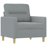  4-dijelni set sofa s jastucima svjetlosivi od tkanine | shoptok.hr