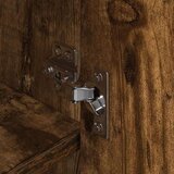  Omara za čevlje Dimni hrast 79 x 36 x 100 cm Konstruiran les, (5000113265) | Shoptok.si