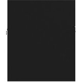 vidaXL Omarica za umivalnik črna 80x38,5x46 cm iverna plošča | Shoptok.si