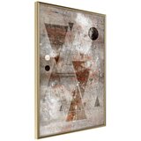  Poster - Brick-Built Triangles 20x30 Cijene