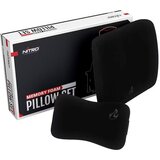 Nitro Concepts Memory Foam Pillow Set Black /Black - foam cushion set Nitro Concepts Memory Foam Pillow Set Black /Black - foam cushion set Slike