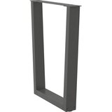  Noge za blagovaonski stol V-oblika 3 kom antracit 70 x (72-73,3) cm čelik | shoptok.hr