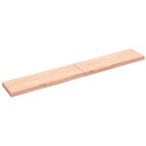  Polica 200x30x(2-6) cm neobrađena masivna hrastovina | shoptok.hr
