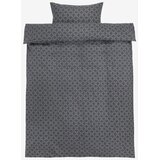  Set flanelske posteljine, 140x200, Tamnosivi Cijene