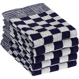 Set ručnika od 10 komada plavo-bijeli pamučni | shoptok.hr