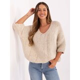 Italy Moda Sweater-IT-SW-7703.70-light beige | shoptok.hr