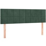  S oprugama i madracem tamnozeleni 140x190 cm baršunasti | shoptok.hr