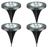 BAUHAUS Set solarnih svetilk (0,1 W, Srebrna, IP44, 3 lm) cene