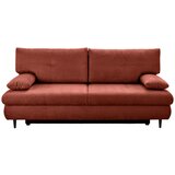 MID.YOU ZOFA S POSTELJNO FUNKCIJO, terakota tekstil | Shoptok.si