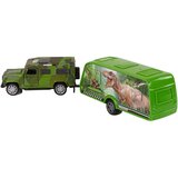  Terensko vozilo za igru s prikolicom s motivima dinosaura - zeleni | shoptok.hr