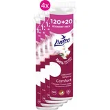 Natural Cotton Pads blazinice 120 + 20ks x 4
