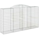  Lučne gabionske košare 5 kom 300x50x160/180cm pocinčano željezo | shoptok.hr