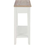  Konzolni stol bijeli 110 x 35 x 80 cm drveni | shoptok.hr