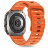  Silikonski pašček za uro Samsung Galaxy Watch Ultra 47 mm - oranžen | Shoptok.si