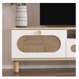 Hanah home tv polica bohem sapphire oak white | ePonuda.com