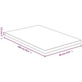 vidaXL Mizna plošča 60x100x2,5 cm bambus | Shoptok.si