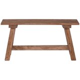  Klupa Prirodna 92 x 23,5 x 45,5 cm Čvrsto mahagonijevo drvo | shoptok.hr