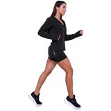 GymBeam ženska jakna za trčanje pulse black