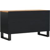 TV ormarić 80x33x46 masivno drvo bagrema i konstruirano drvo | shoptok.hr