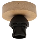  Brilagi - LED plafonski luster CERIA WIRE 1xE27/40W/230V prečnik 30 cm crna/hrast | Eponuda.com