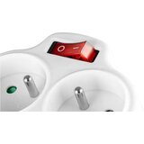  Produžni razvodnik sa prekidačem, 2 utičnice + USB-C + USB-A | Eponuda.com