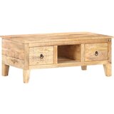 Klubska mizica 100x55x40 cm robusten mangov les Cene