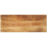 vidaXL Mizna plošča 80x20x2,5 cm pravokotna grob trden mangov les | Shoptok.si