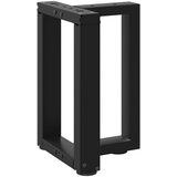  Noge za klub stolić T-oblika 2 kom Crne 38x25x(42-43) cm Čelik | shoptok.hr