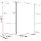  3-dijelni set kupaonskih ormarića boja hrasta sonome drveni | shoptok.hr