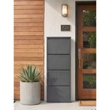 Hanah home cipelarnik 4 Doors, 50 cm, antracit | Eponuda.com