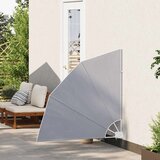  Sklopiva bočna tenda siva 140 x 140 cm | shoptok.hr