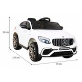Toyz Otroški avto na akumulator Mercedes GLC63S Bela 4x4 | Shoptok.si