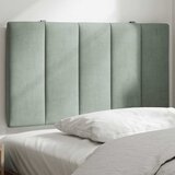 Jastuk za uzglavlje Hanko svjetlosivi 90 cm baršunasti | shoptok.hr