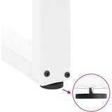 vidaXL noge stolića za kavu u-oblika 2 kom bijele 80x(72-73) cm čelik | shoptok.hr