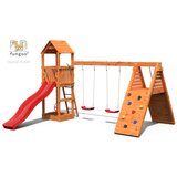 Fungoo set FLEPPI KDI smeđi- drveno dječje igralište | shoptok.hr